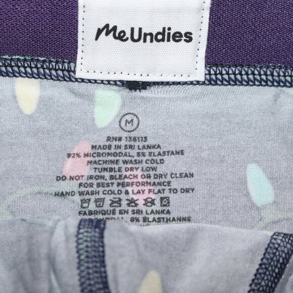 MeUndies Christmas lights men's Trunks size medium - Picture 3 of 4